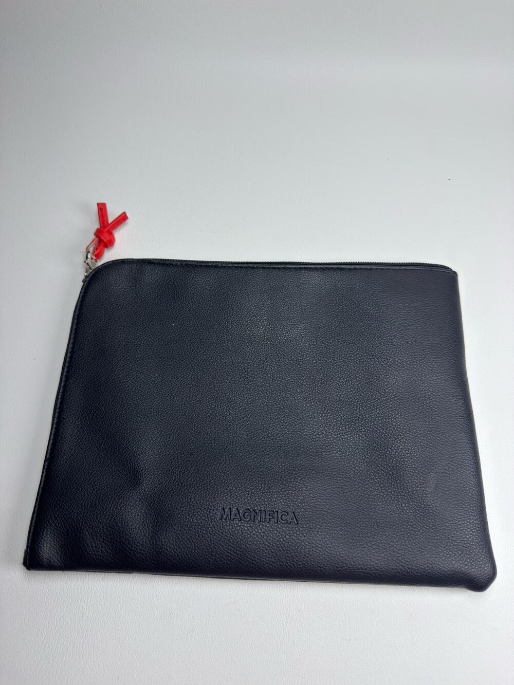 Salvatore Ferragamo Magnifica Black Toiletry Travel Pouch Clutch Bag NWOT